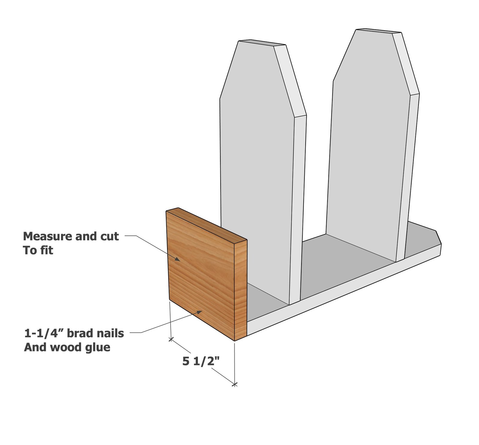 Grill Caddy with Paper Towel Holder — step 4