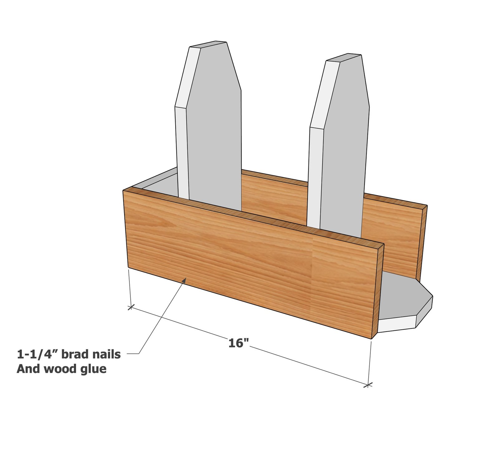 Grill Caddy with Paper Towel Holder — step 5