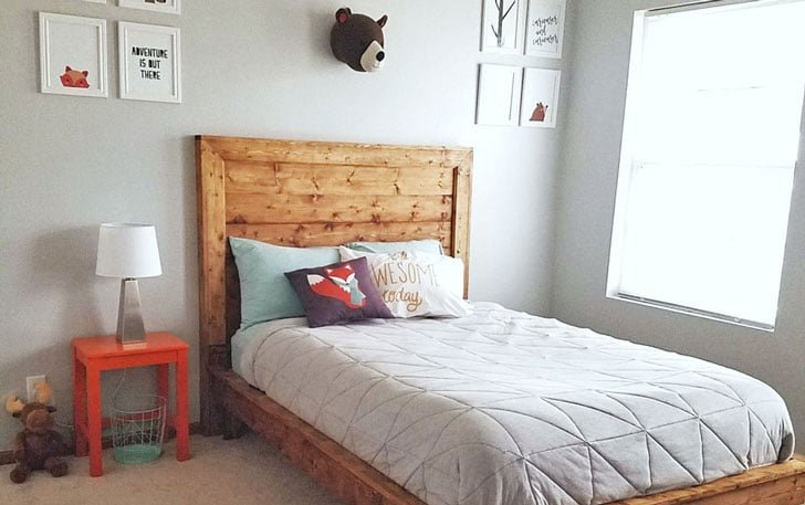 Hailey Planked Headboard