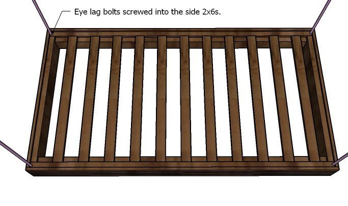 Hanging Outdoor Bed — step 6
