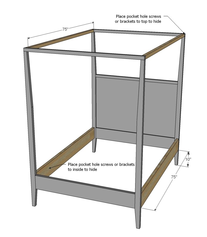 Hannah Canopy Bed — step 6