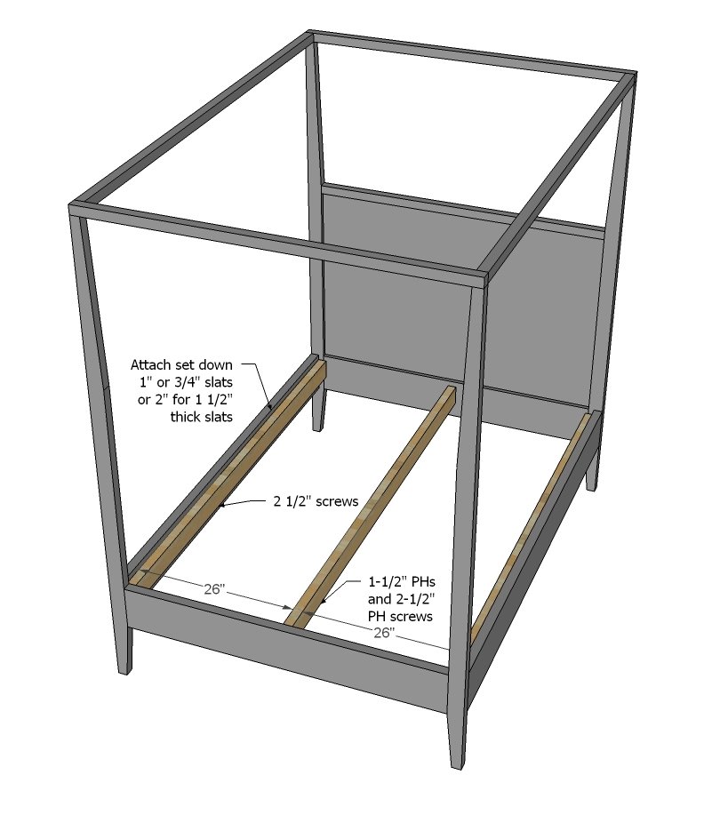 Hannah Canopy Bed — step 7
