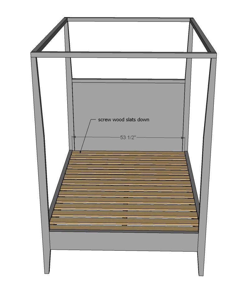 Hannah Canopy Bed — step 8