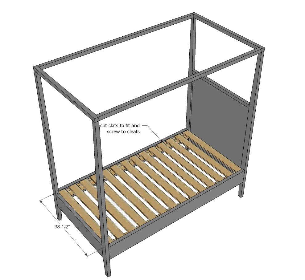 Hannah Canopy Bed — step 8