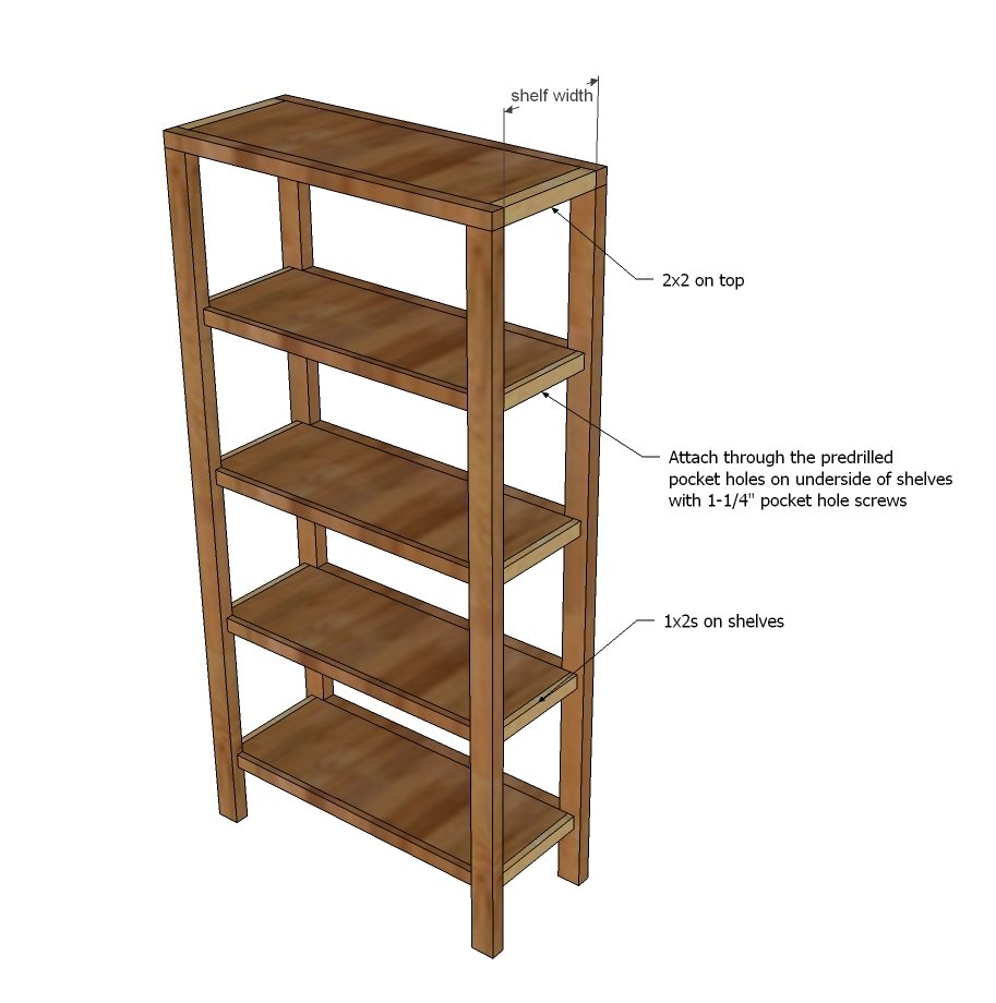 Henry Bookshelf — step 4