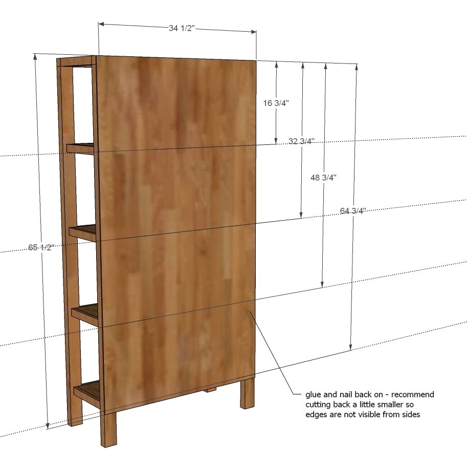 Henry Bookshelf — step 5