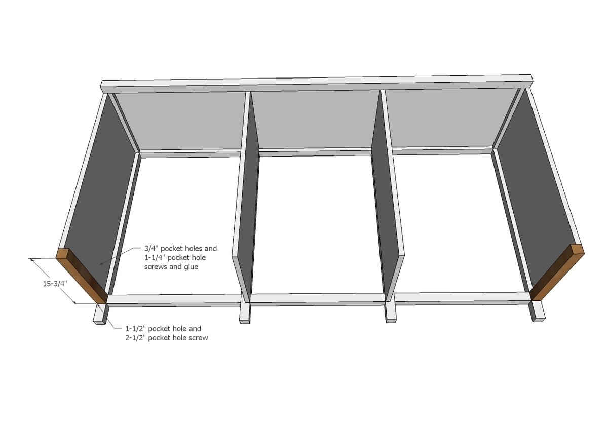 Hidden Desk Apothecary Cabinet — step 4