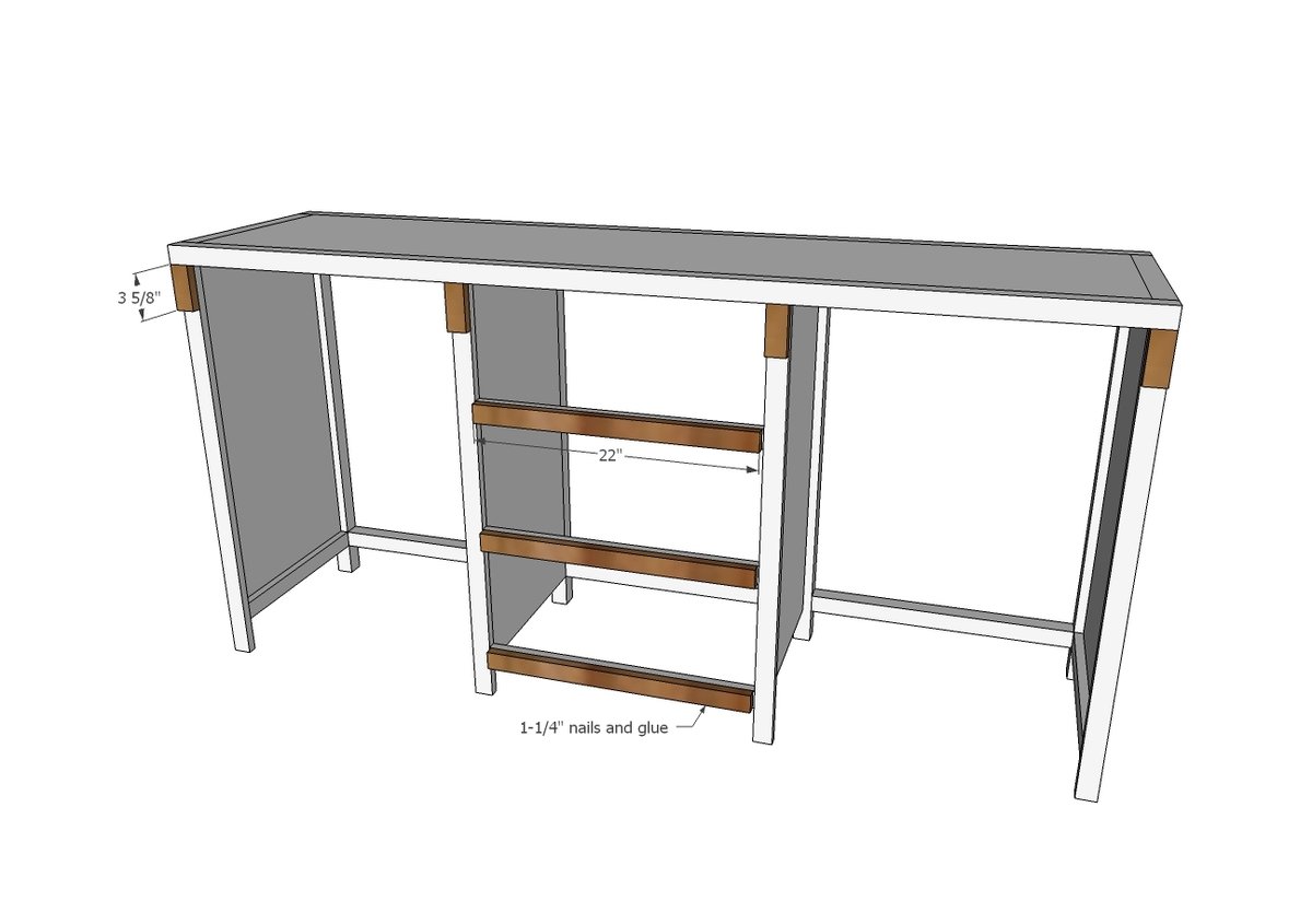 Hidden Desk Apothecary Cabinet — step 6