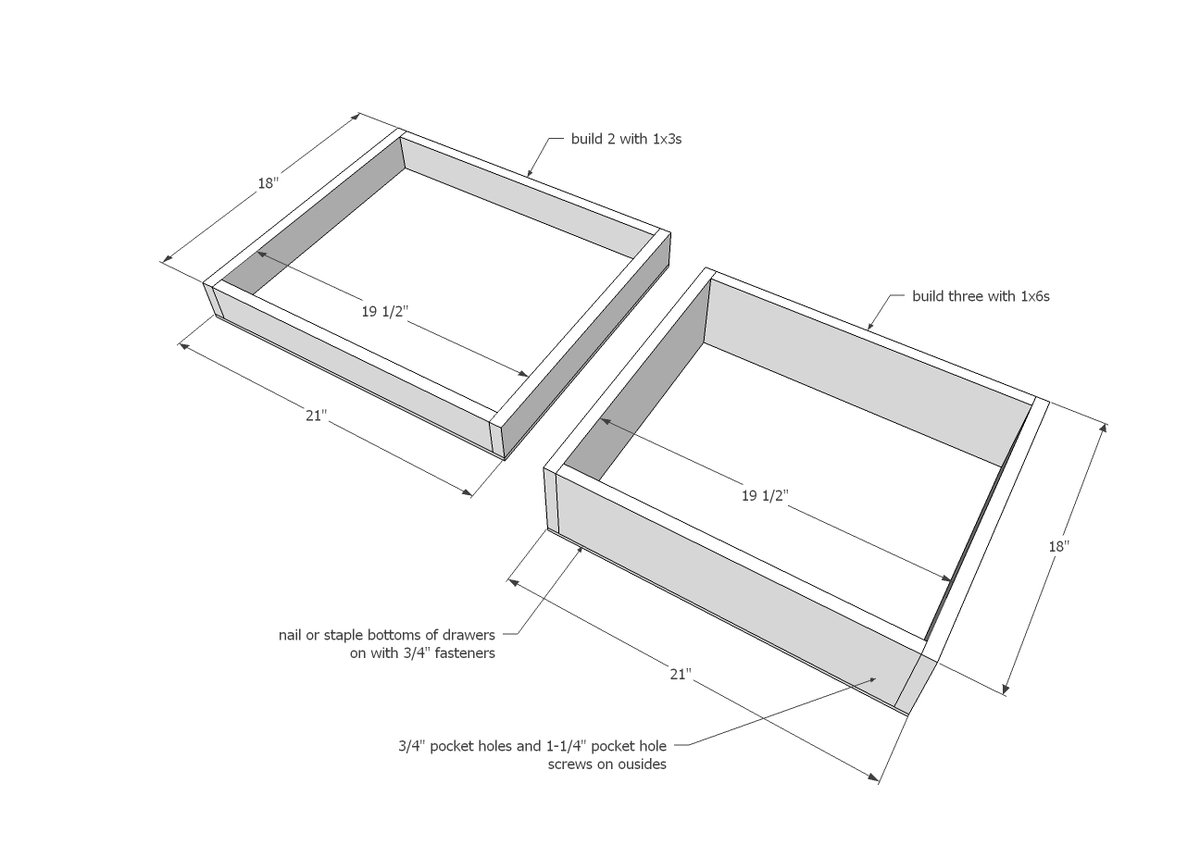 Hidden Desk Apothecary Cabinet — step 7