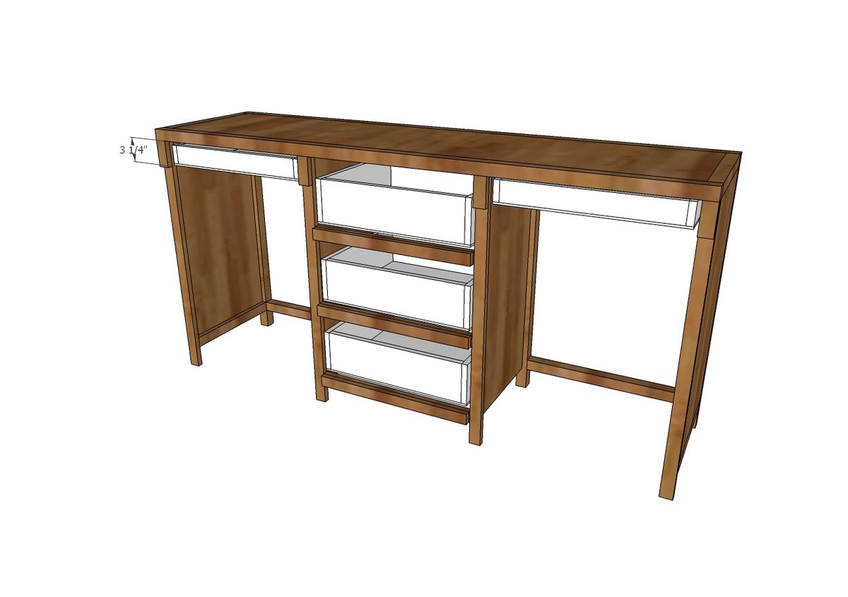 Hidden Desk Apothecary Cabinet — step 8
