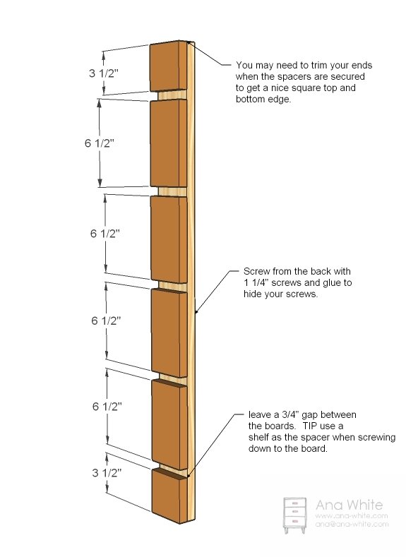 High Rise Shelf — step 1