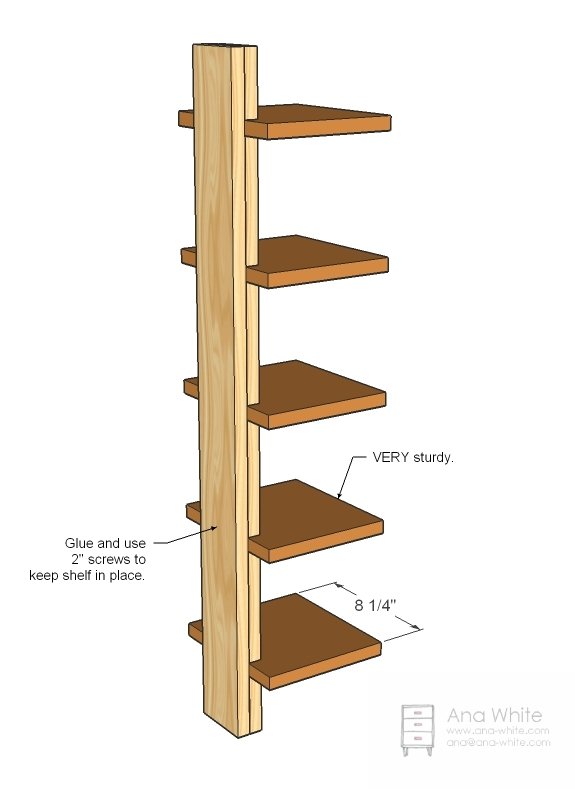 High Rise Shelf — step 2