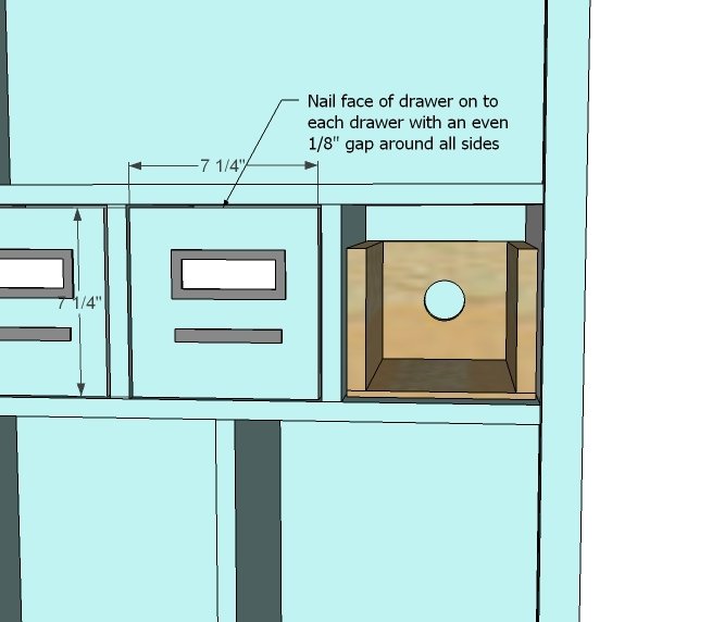 Hillary's Locker Cabinet with Charging Cubbies — step 9