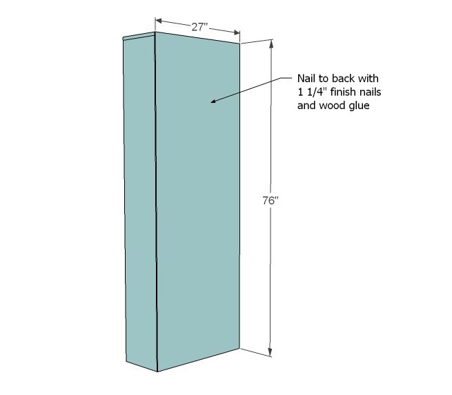 Hillary's Locker Cabinet with Charging Cubbies — step 4
