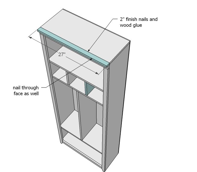 Hillary's Locker Cabinet with Charging Cubbies — step 7