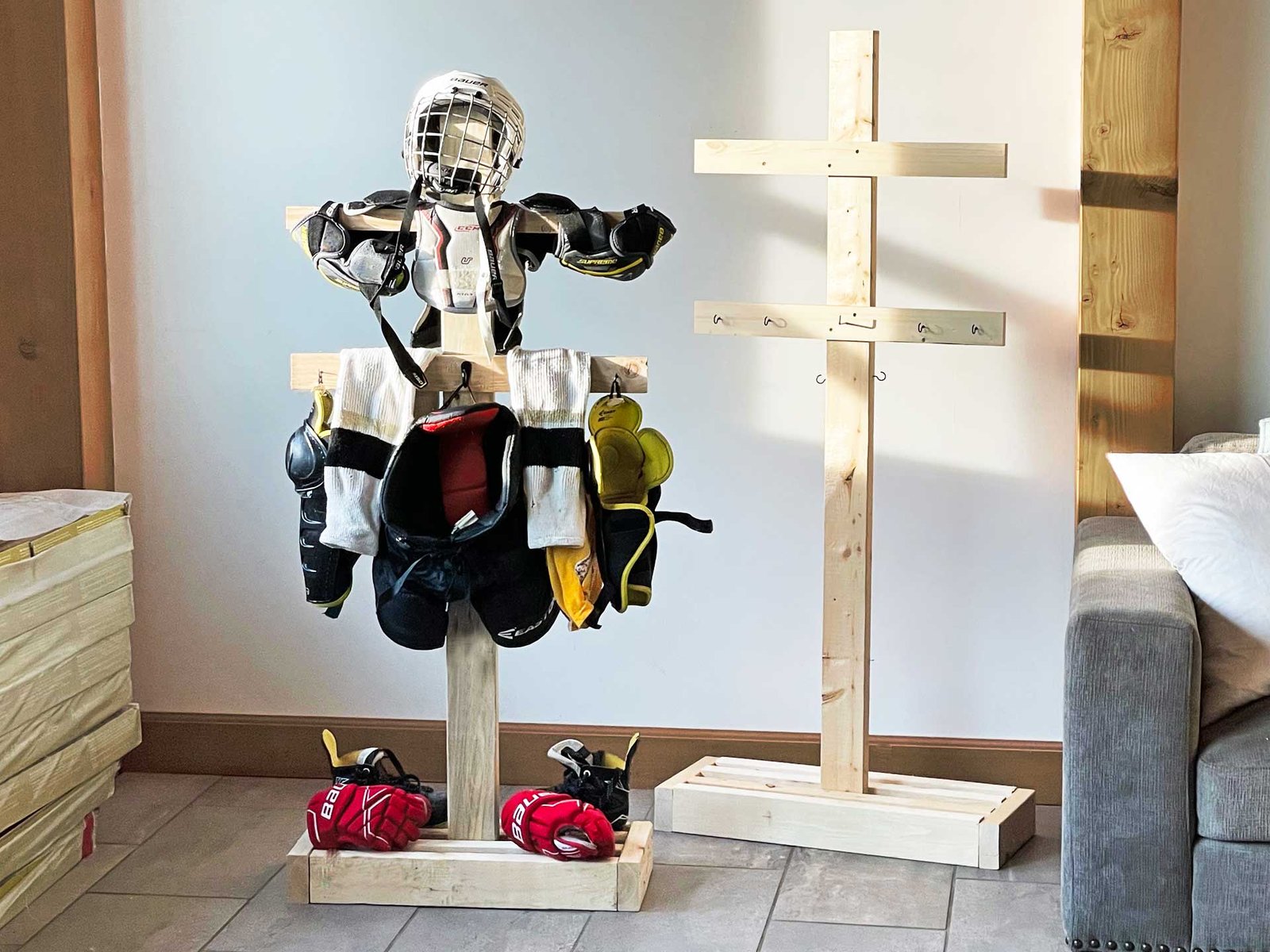 Hockey Drying Rack