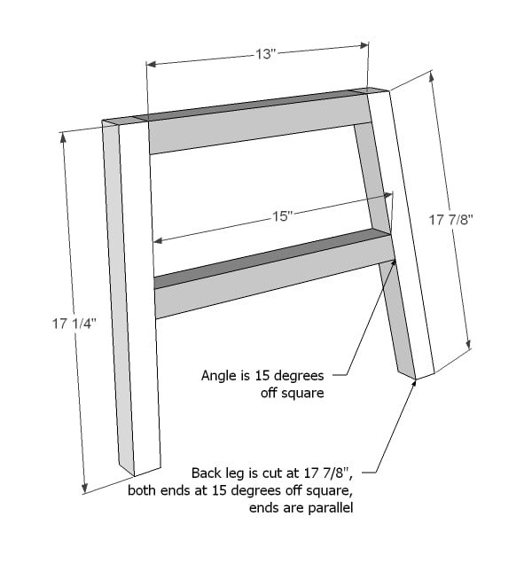 Homemade Modern Chairs — step 1