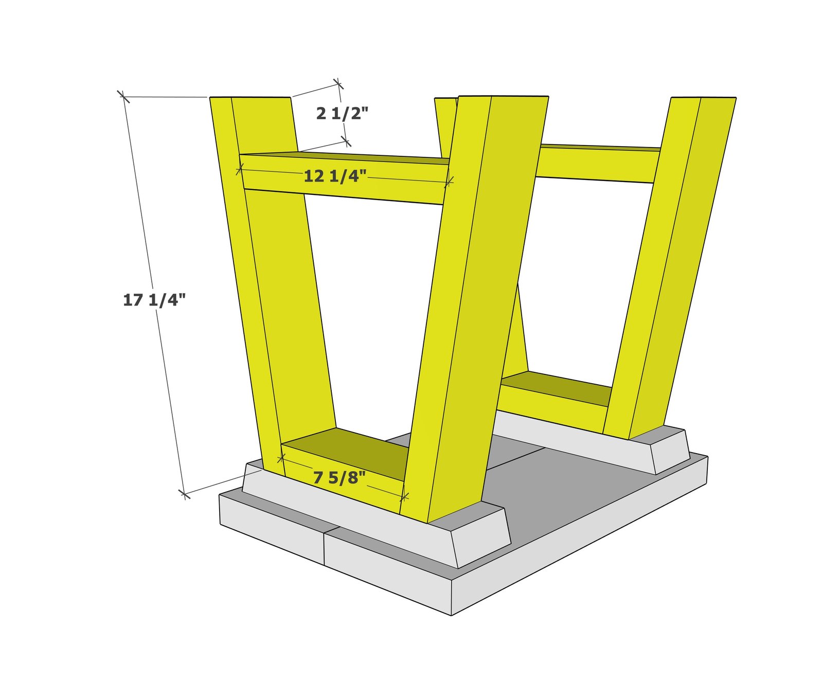 Homestead End Table, Side Table or Nightstand — step 2