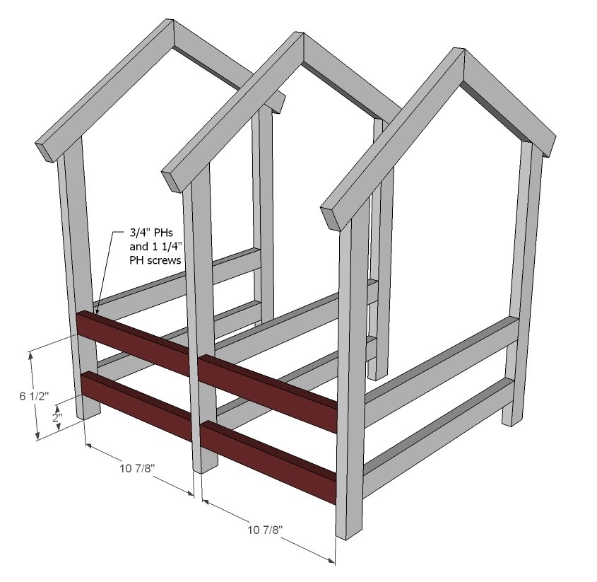 Horse Stables for American Girl or 18" Dolls — step 2