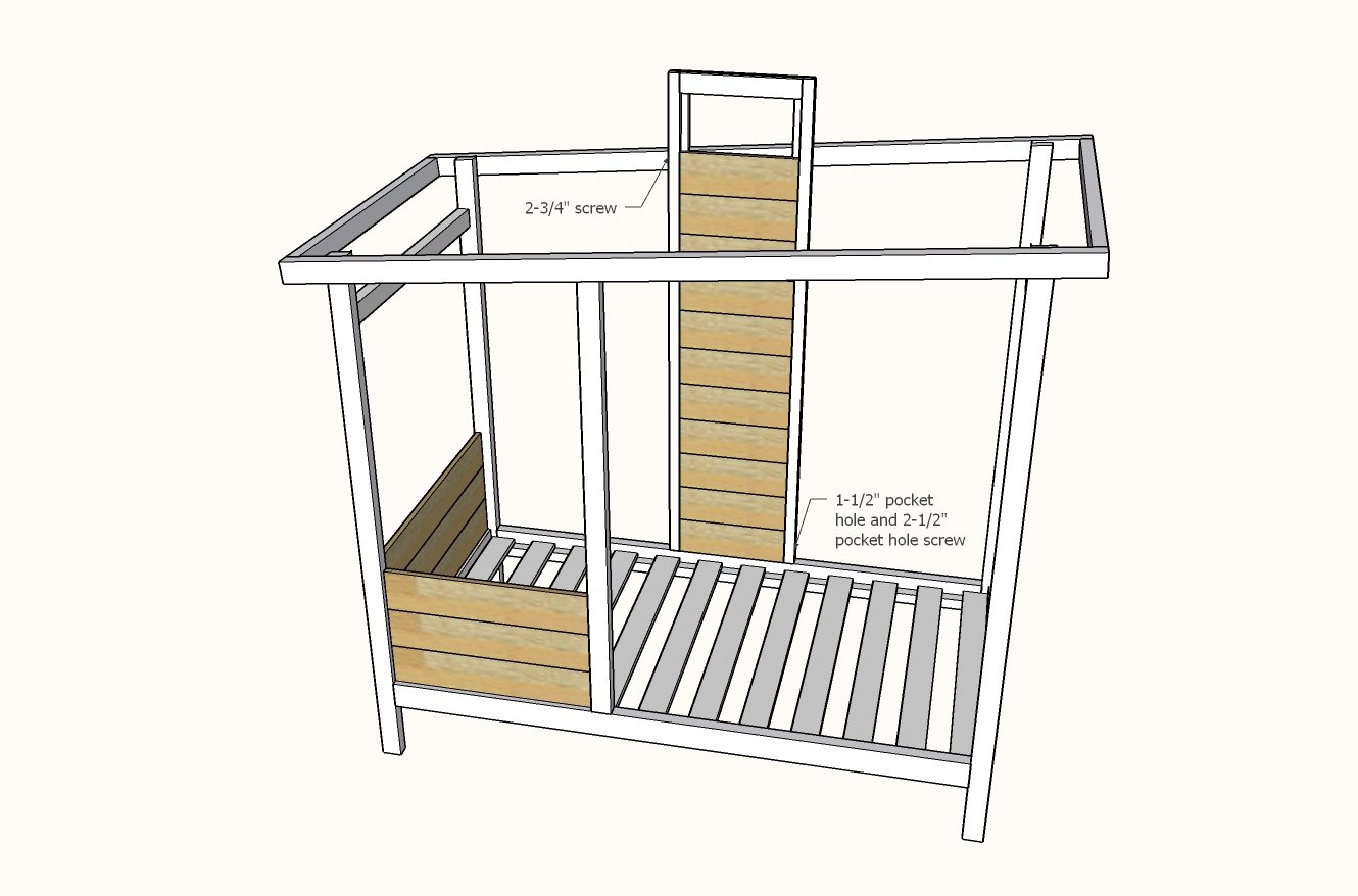 House Bed Frame — step 10