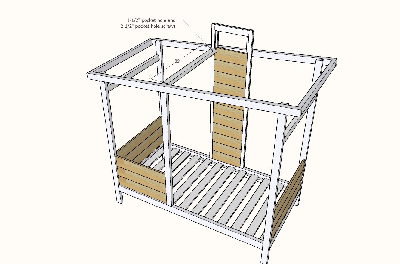 House Bed Frame — step 11