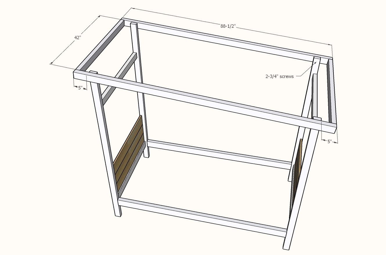 House Bed Frame — step 3