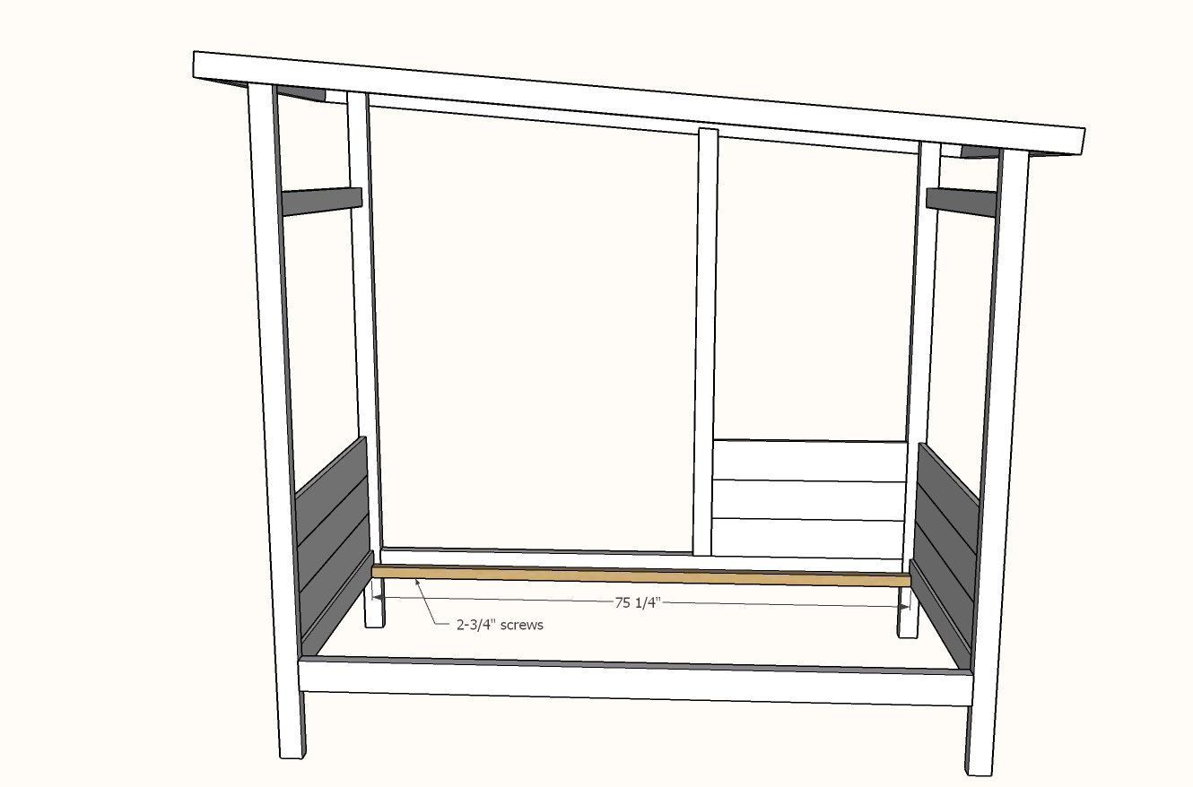 House Bed Frame — step 5