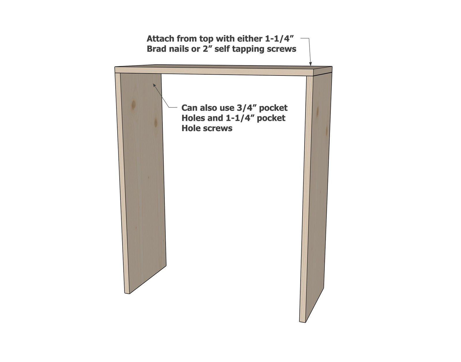How to Build 1x12 Bookshelves with Pine Boards (With Free Custom Configurator, Diagrams & Photos) — step 2
