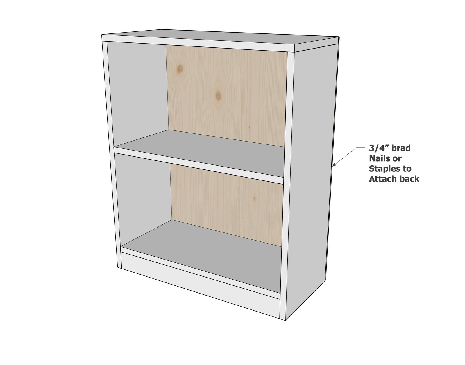 How to Build 1x12 Bookshelves with Pine Boards (With Free Custom Configurator, Diagrams & Photos) — step 6