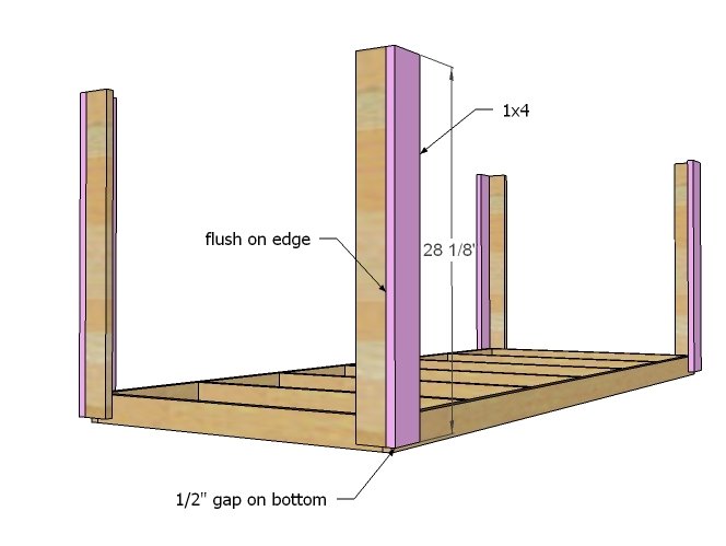 How to Build a Floating Table with a Door — step 3