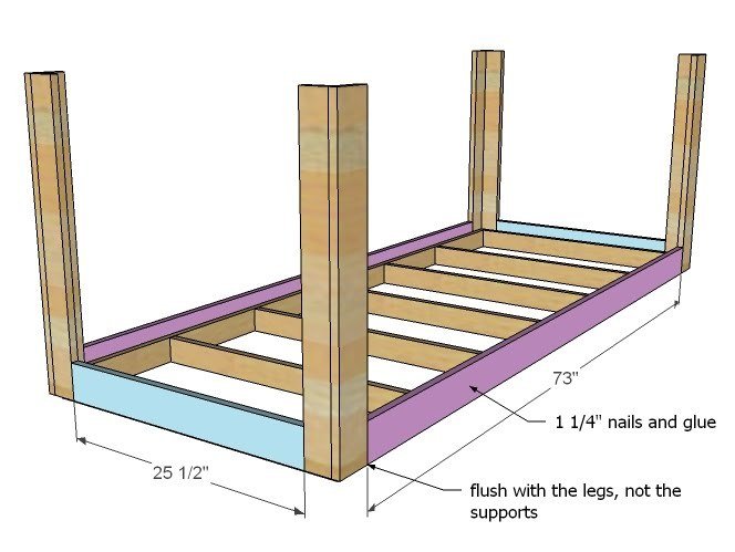 How to Build a Floating Table with a Door — step 4