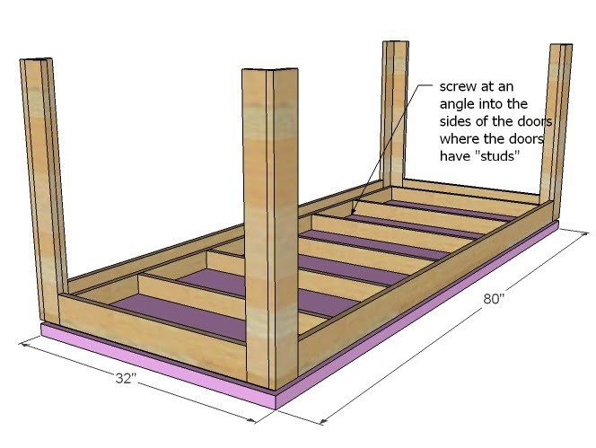 How to Build a Floating Table with a Door — step 5