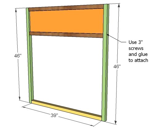 How to Build a Fort Bed — step 2