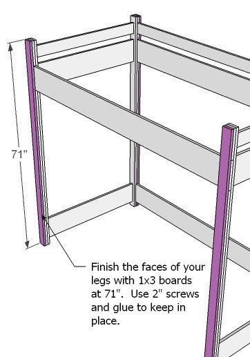 How to Build a Loft Bed — step 6