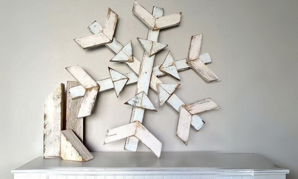 How To Make A Wooden Snowflake