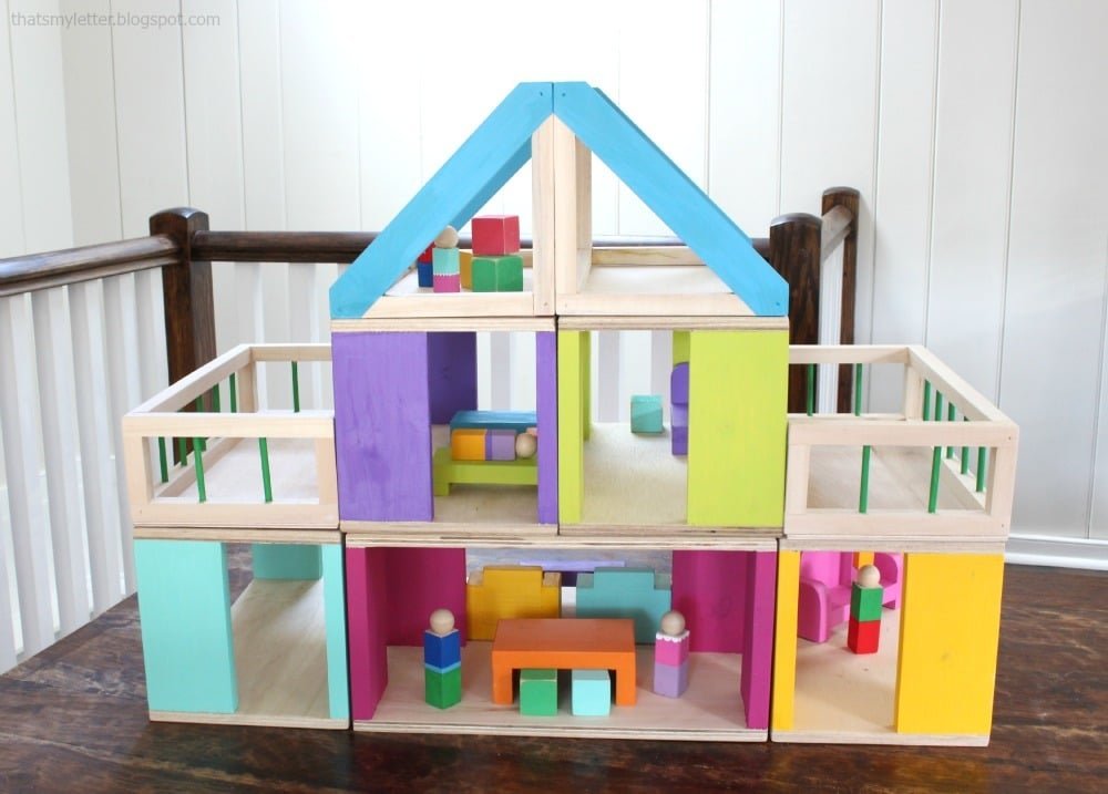 HOW TO: Modular Stackable Dollhouse