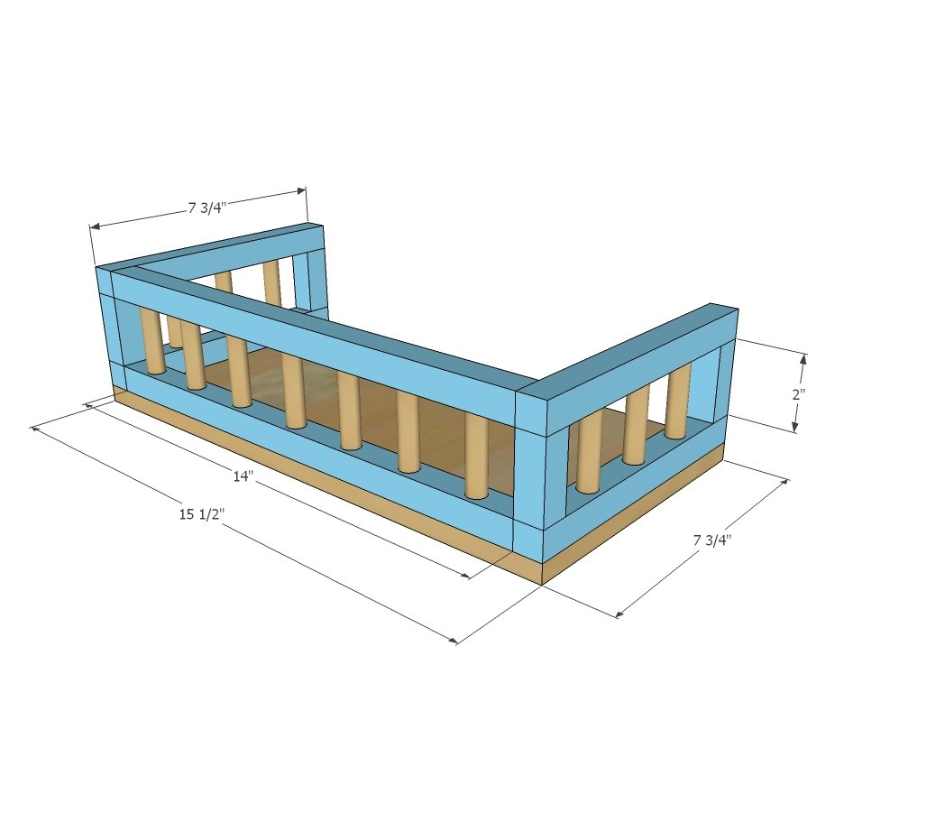 HOW TO: Modular Stackable Dollhouse — step 2