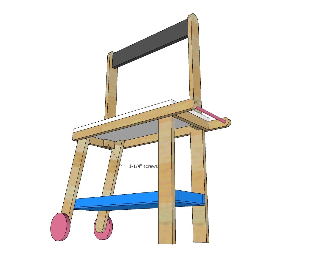 HOW TO: Wood Pretend Play Lemonade Cart for Preschoolers! — step 9