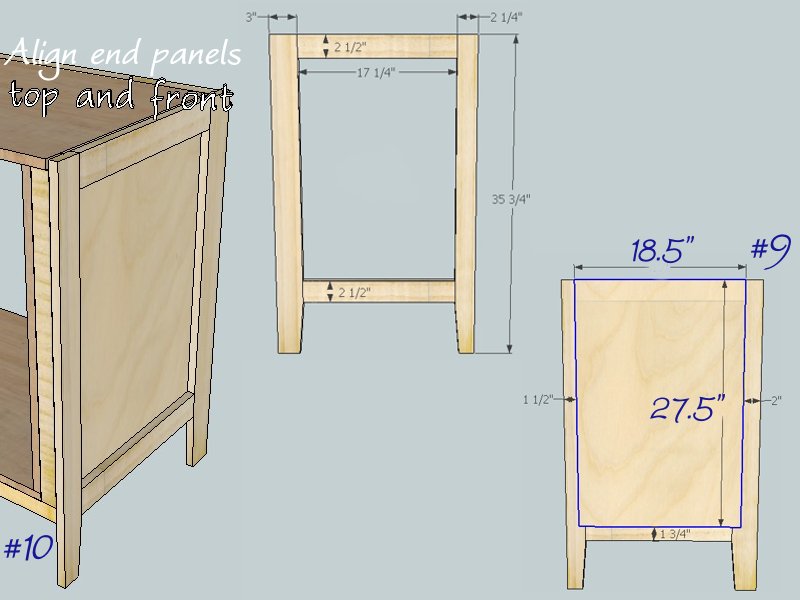 Hudson Dresser — step 3