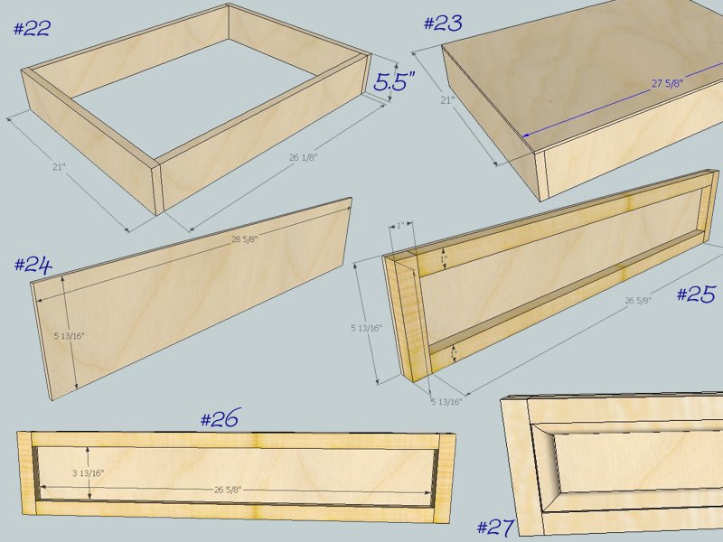Hudson Dresser — step 7