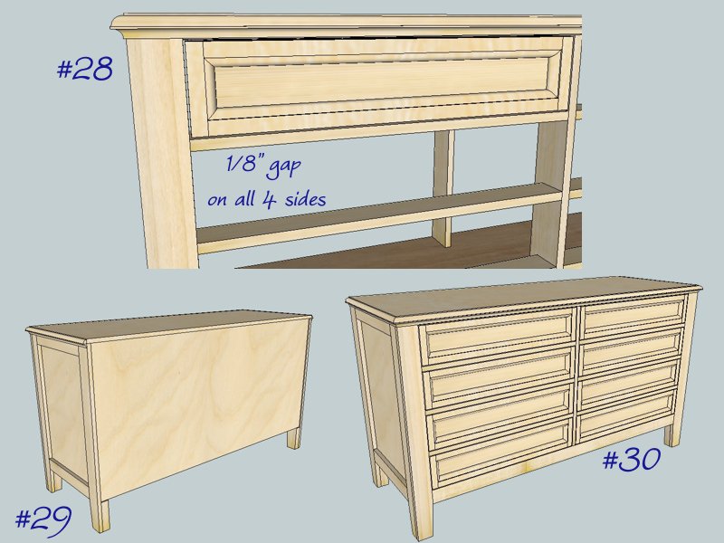 Hudson Dresser — step 8