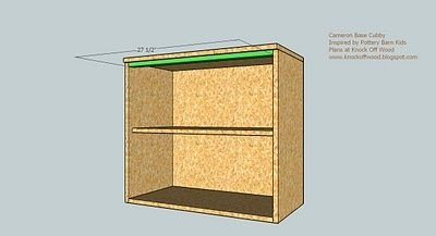 Hutch with Doors for the Modular Playroom Media Wall Collection — step 4