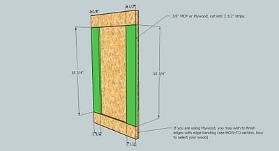 Hutch with Doors for the Modular Playroom Media Wall Collection — step 6