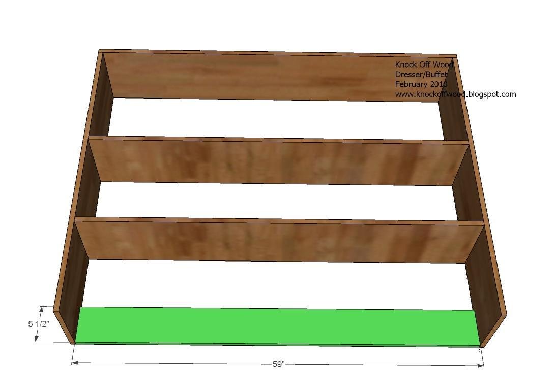 Hutch for the Open Shelf Dresser — step 2