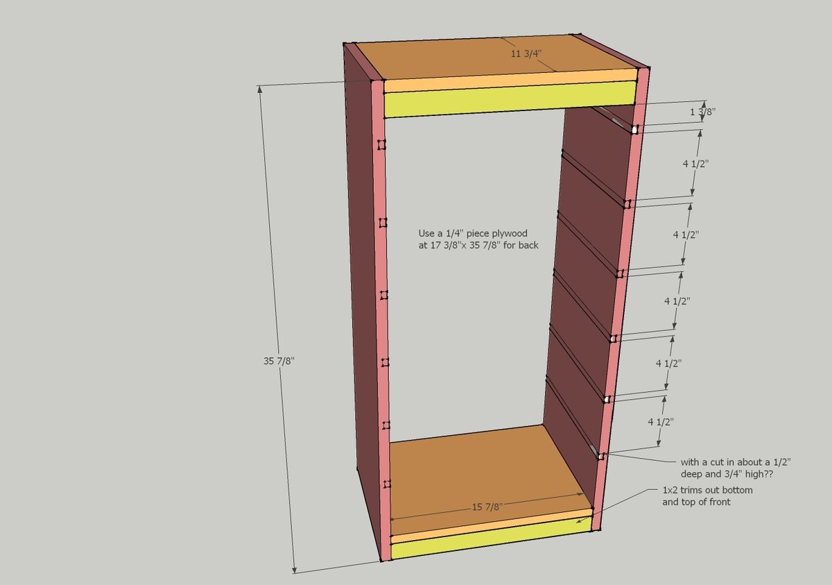 IKEA Trofast Toy Bin Storage Hacked- Playroom Project 1! — step 2