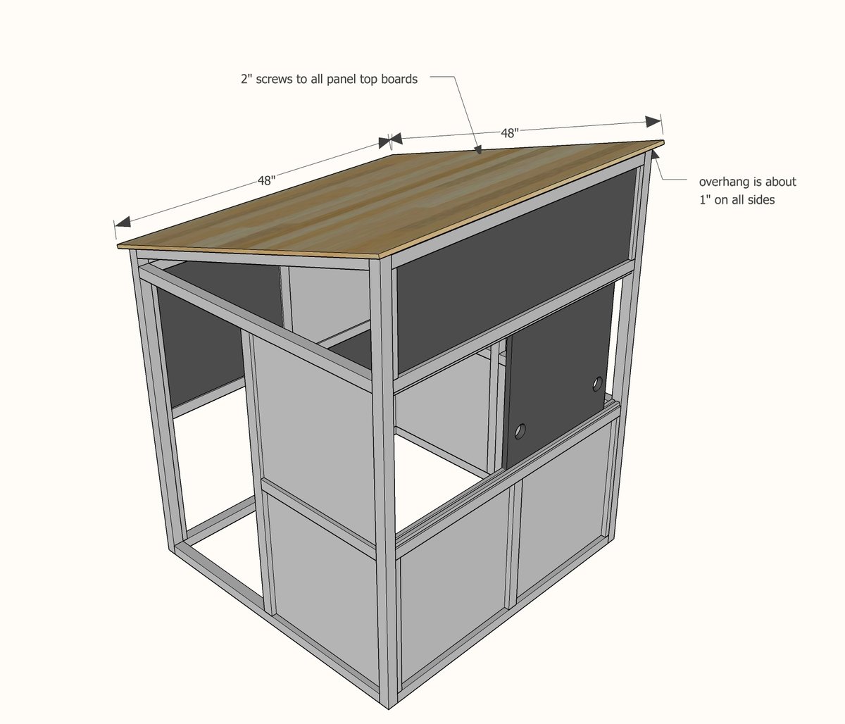Indoor Playhouse Modern Bungalow — step 10