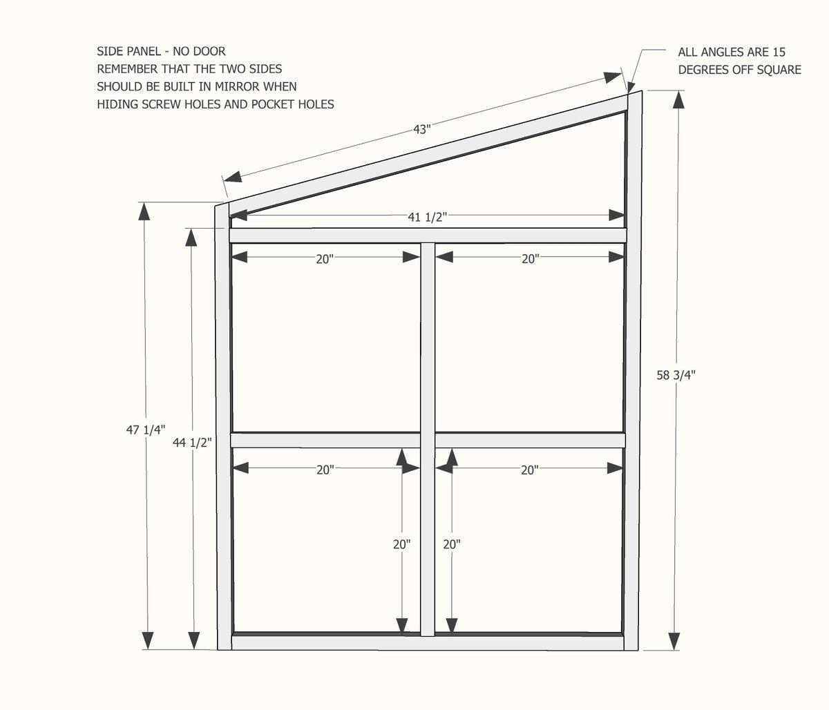 Indoor Playhouse Modern Bungalow — step 2