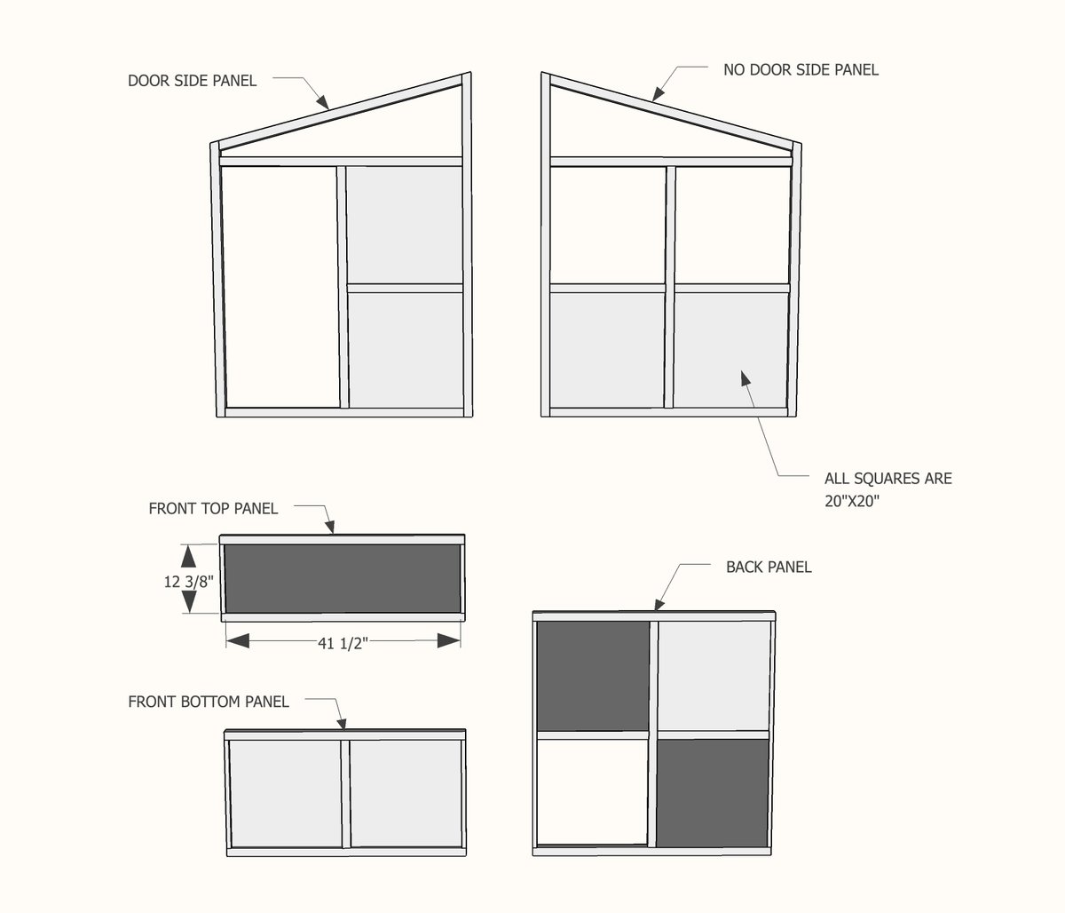Indoor Playhouse Modern Bungalow — step 7