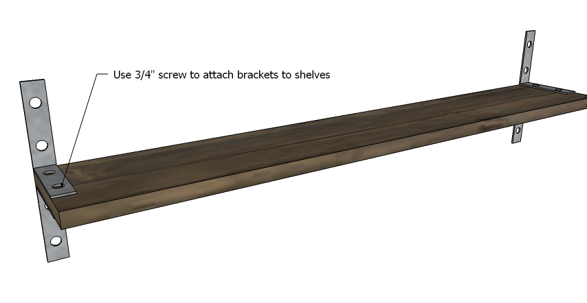 Industrial Chic Reclaimed Wood Shelves — step 1