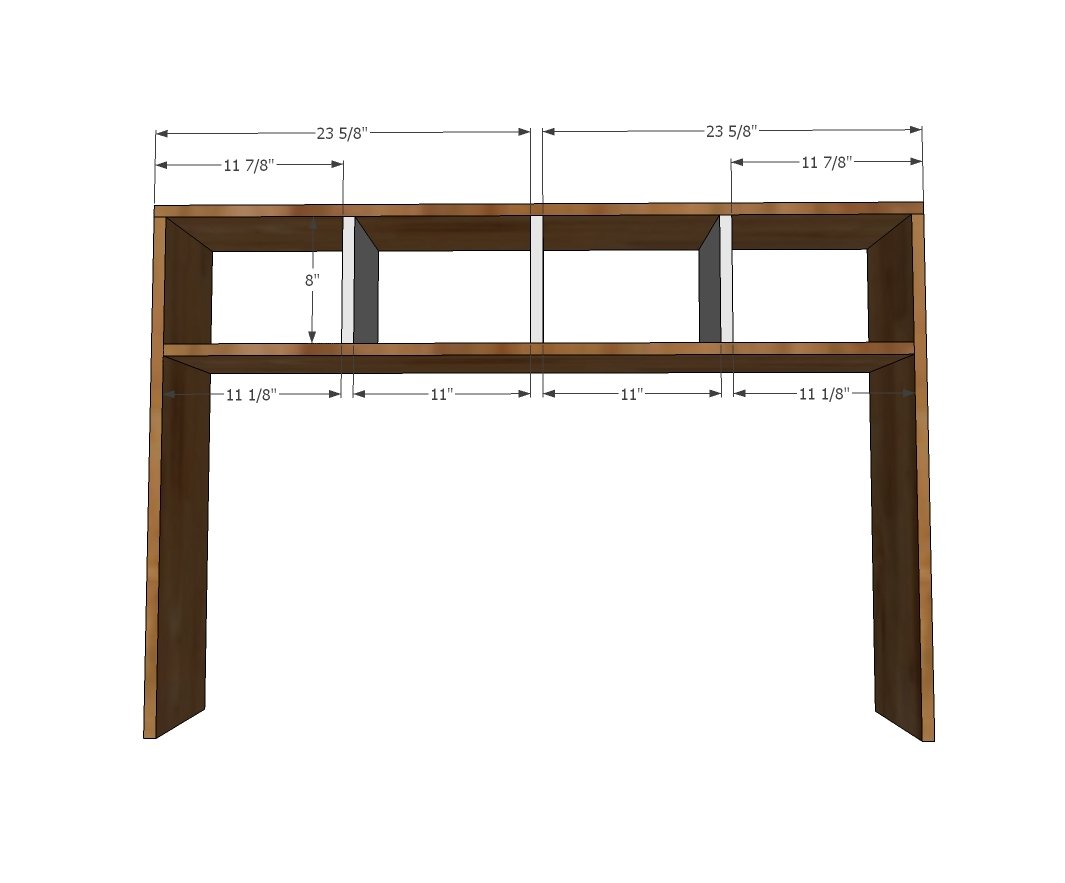 Industrial Style Storage Hutch — step 2